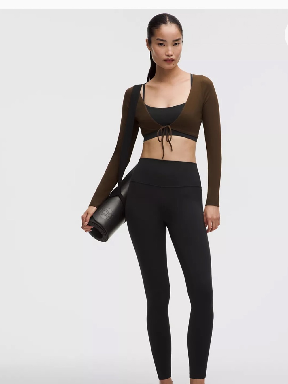 lululemon athletica Black High-Rise Align Leggings 28”